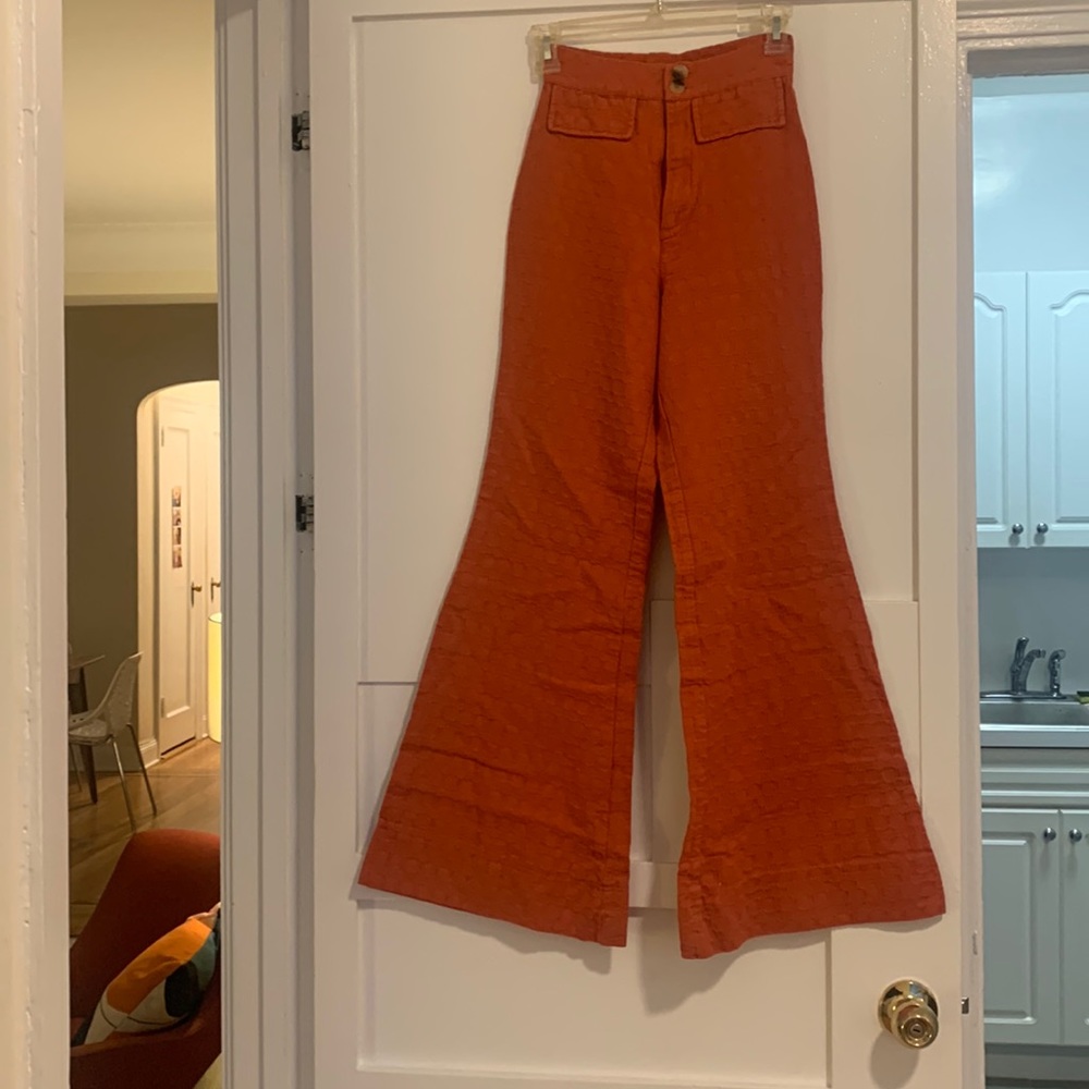 URBAN OUTFITTER RETRO BELL BOTTOMS.